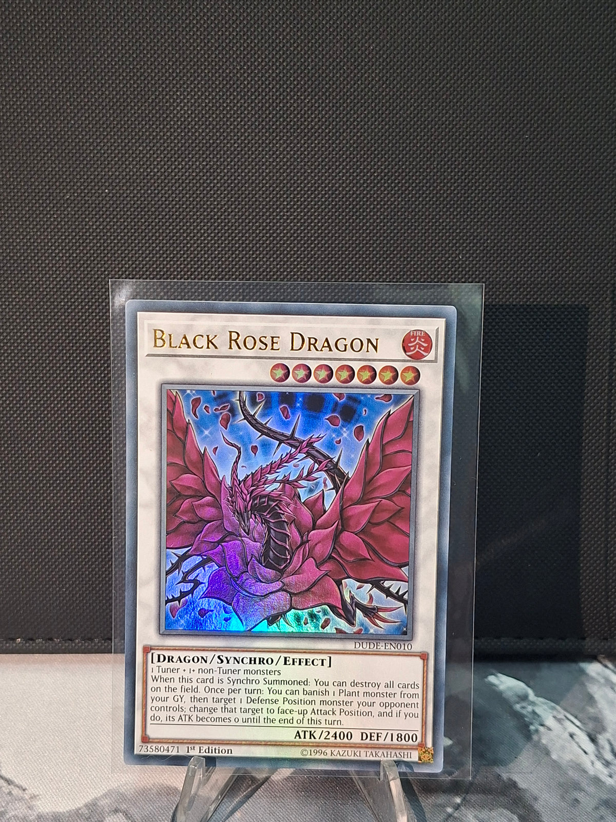 Black Rose Dragon front view