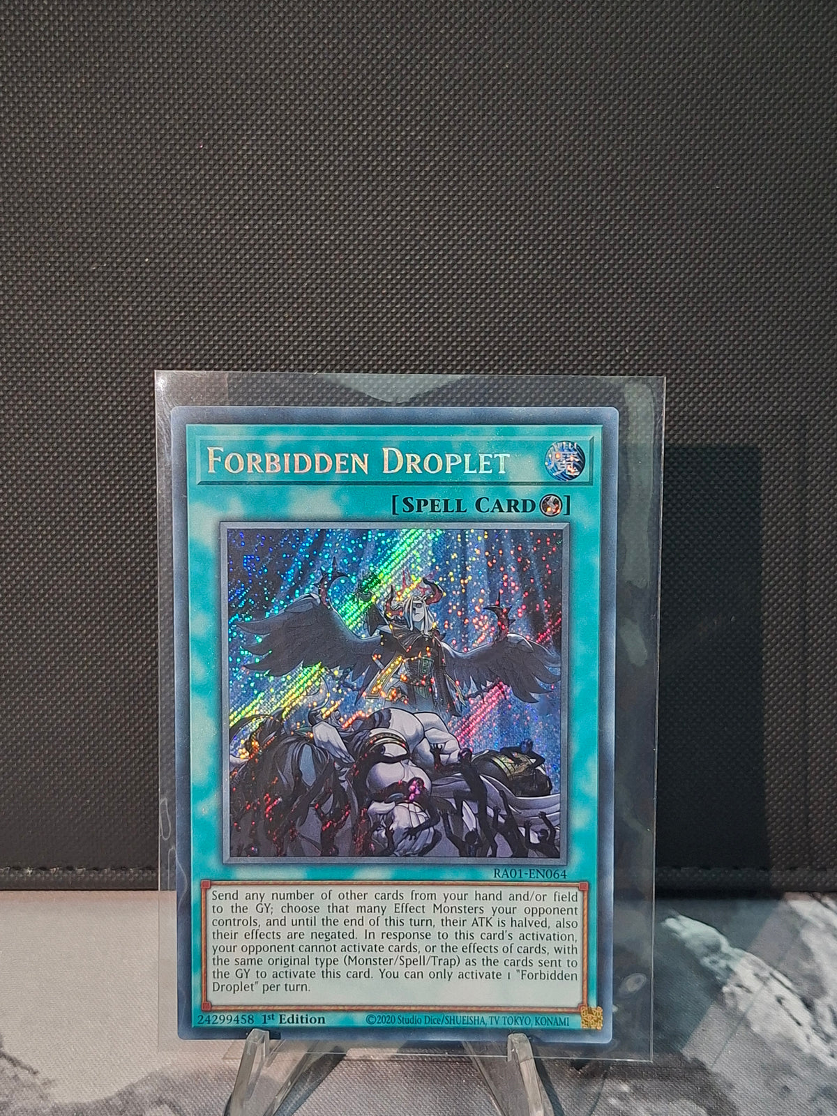 Forbidden Droplet front view