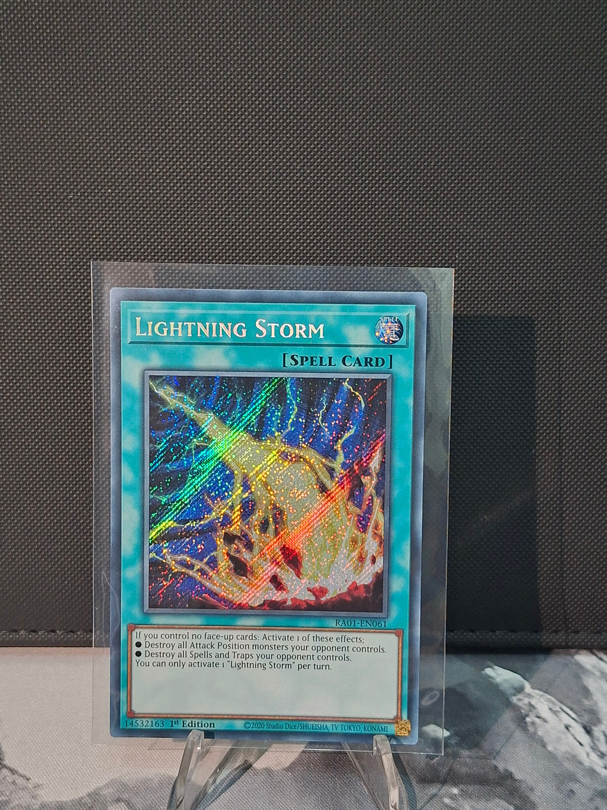 Lightning Storm front view