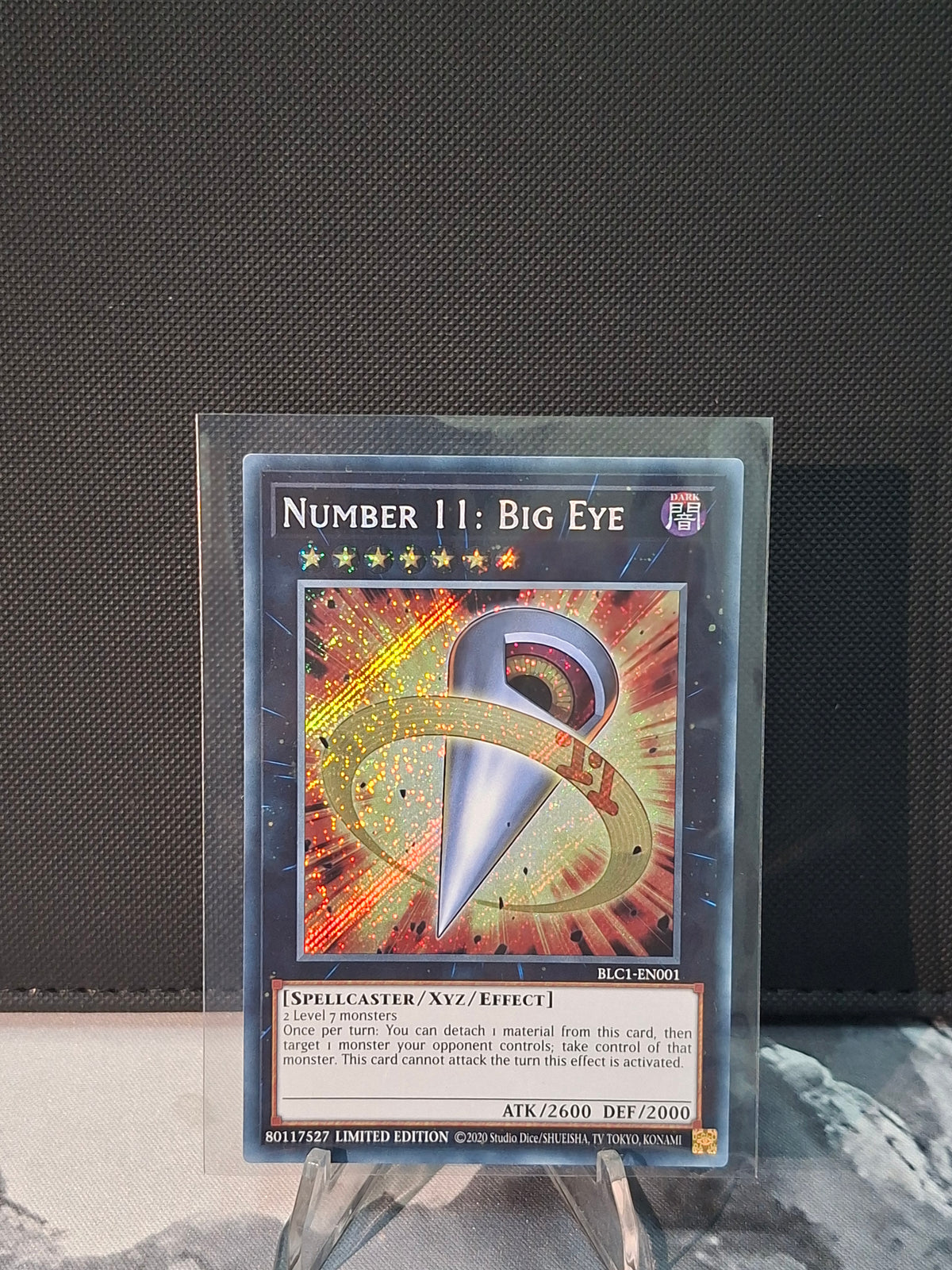 Number 11: Big Eye front view