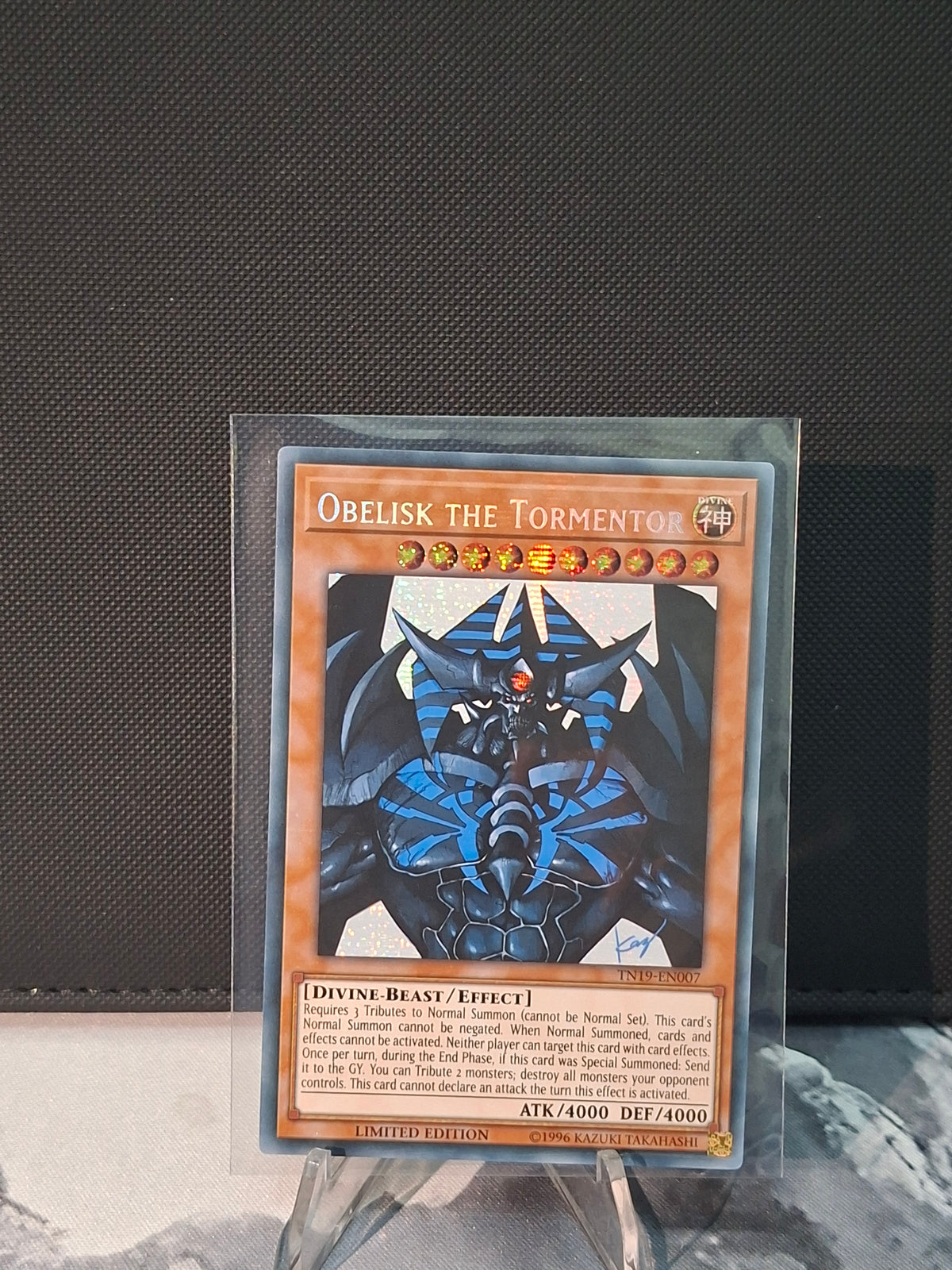 Obelisk the Tormentor front view