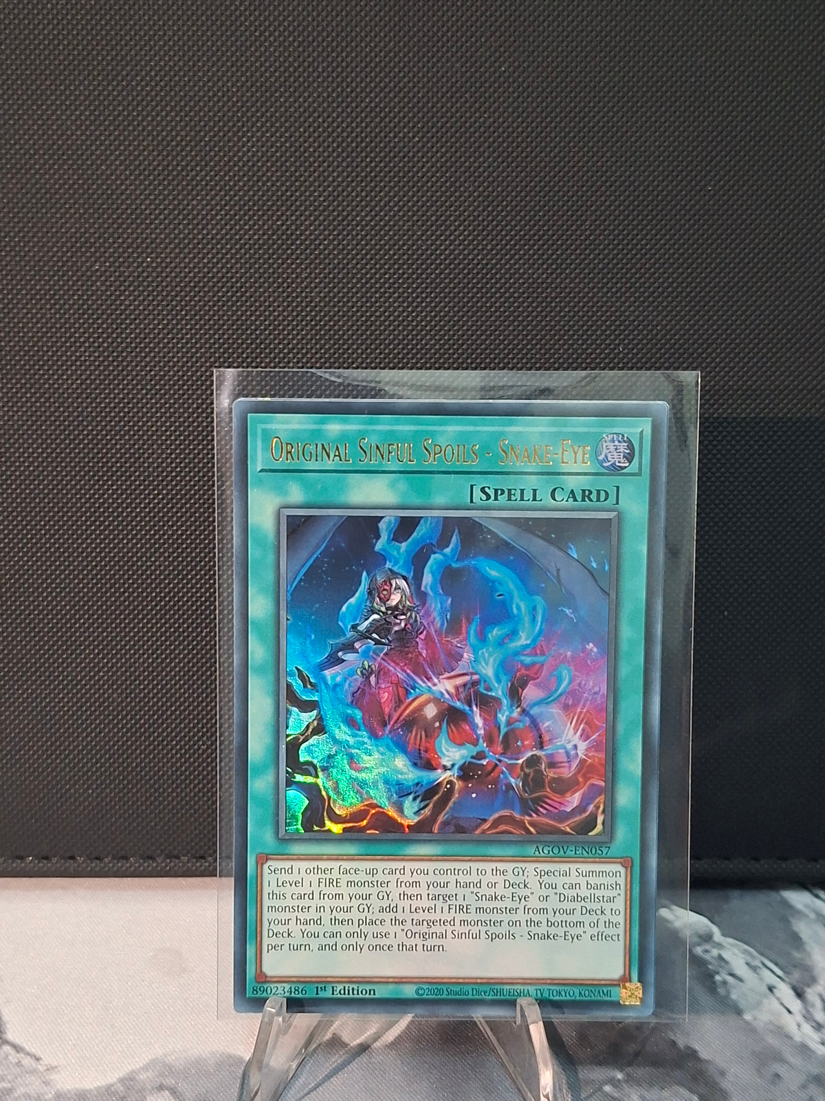 Original Sinful Spoils - Snake-Eye front view