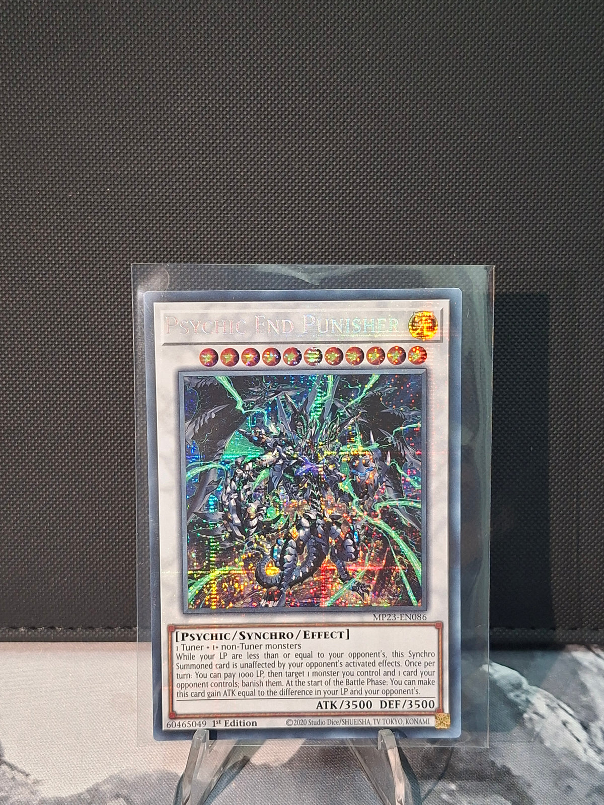 Psychic End Punisher front view