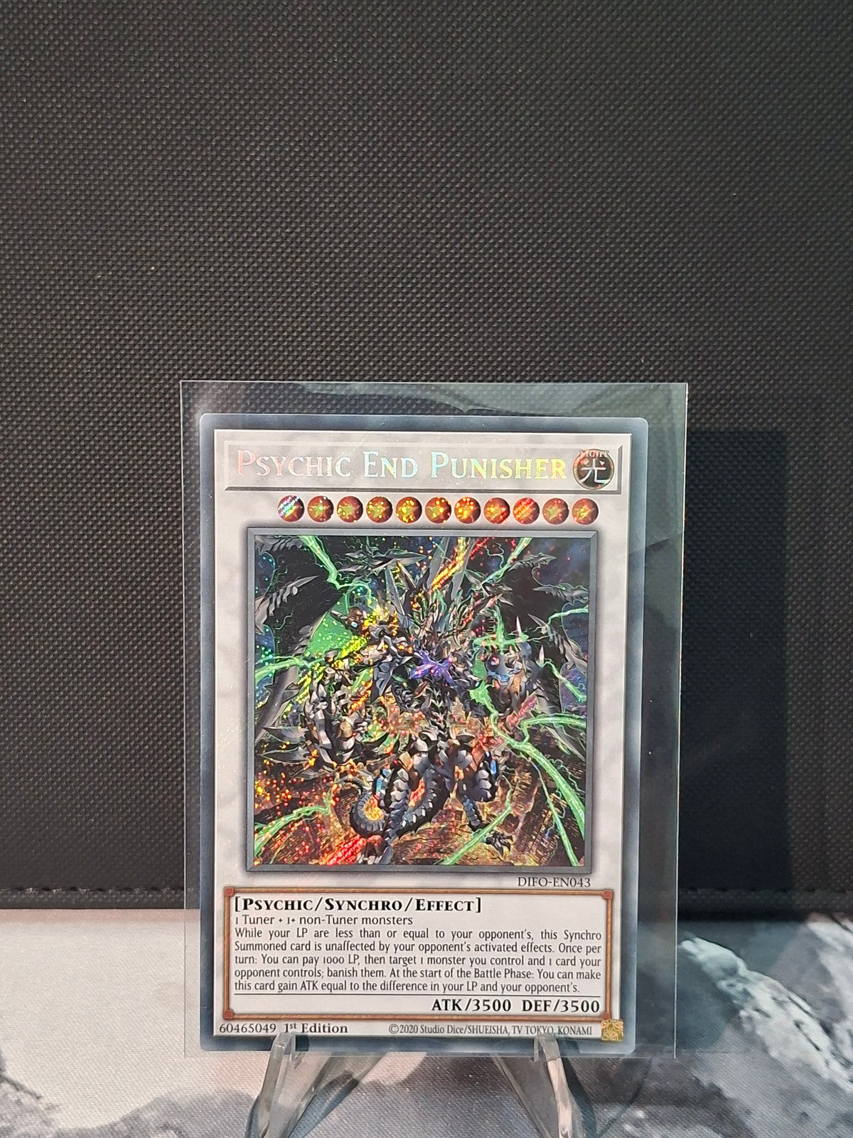 Psychic End Punisher front view
