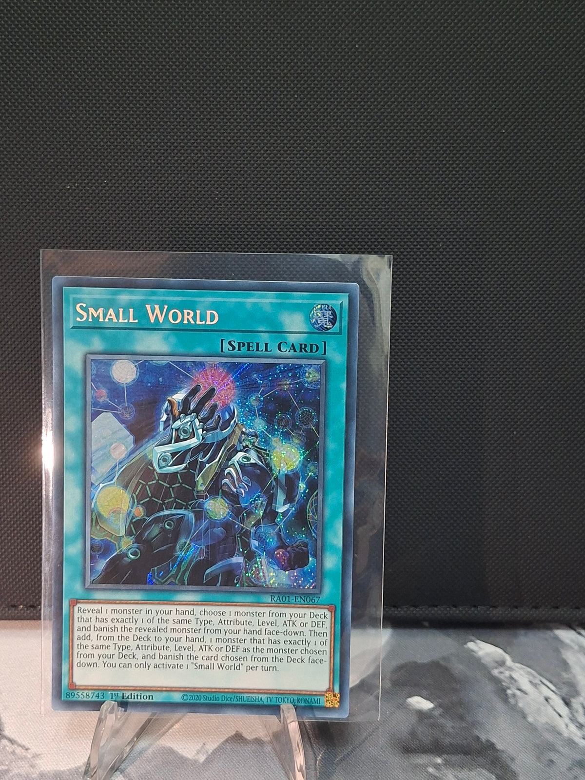 Small World front view