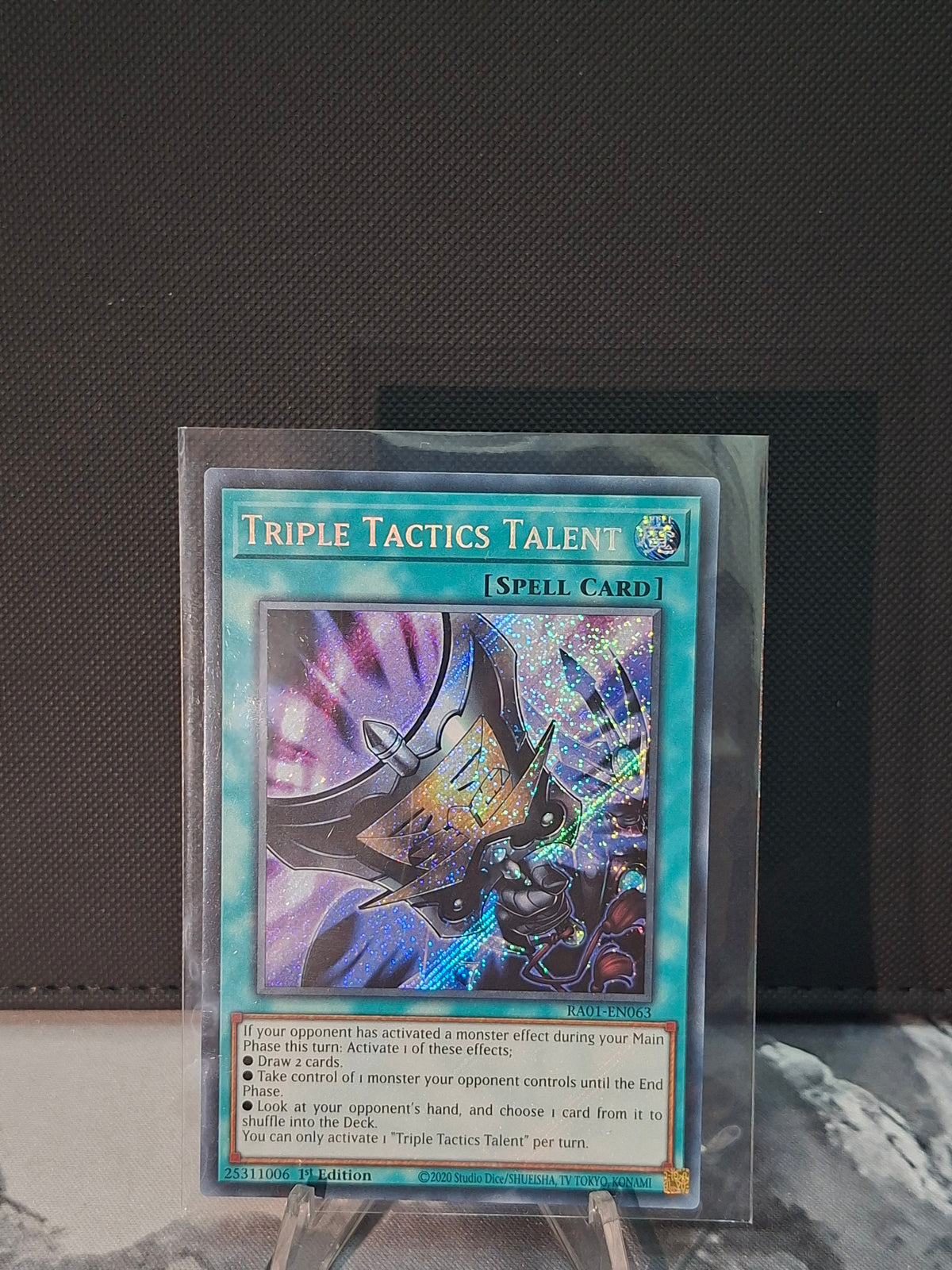 Triple Tactics Talent front view