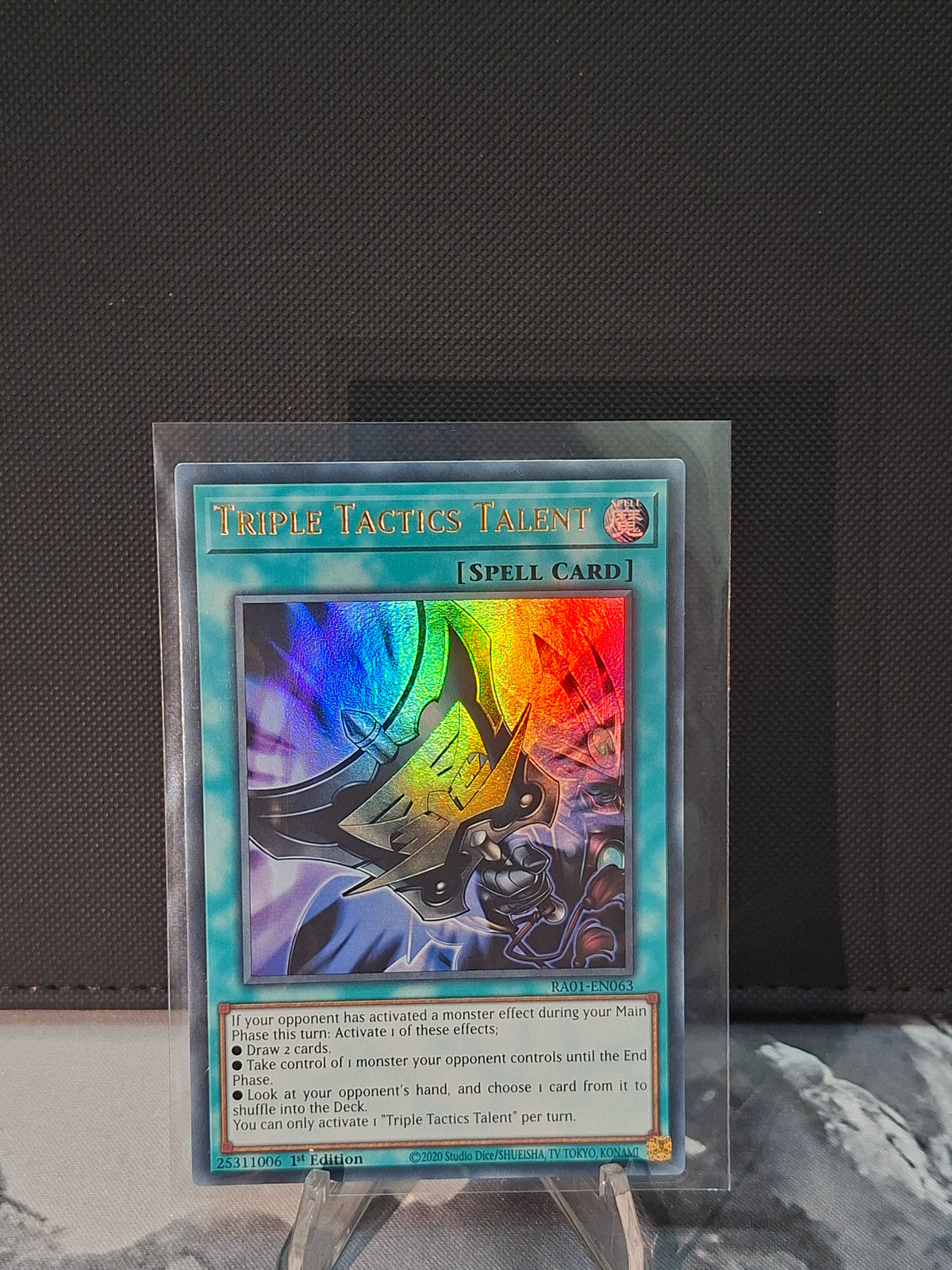 Triple Tactics Talent front view