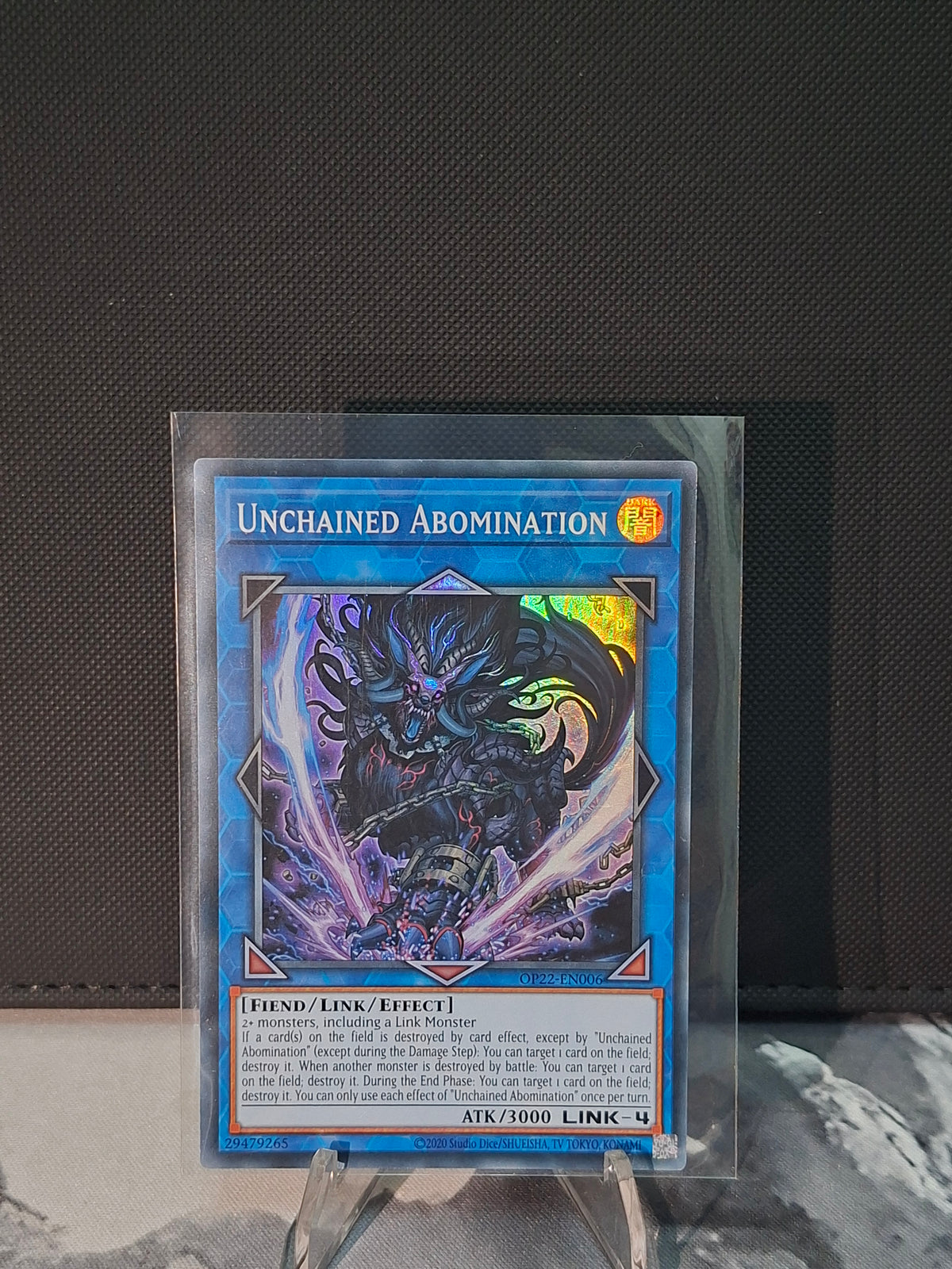Unchained Abomination front view