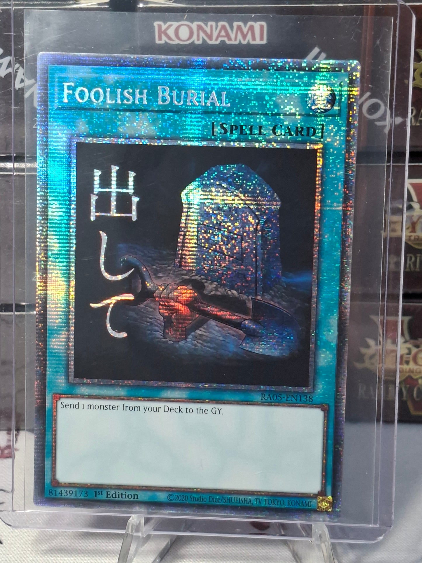 Foolish Burial front view
