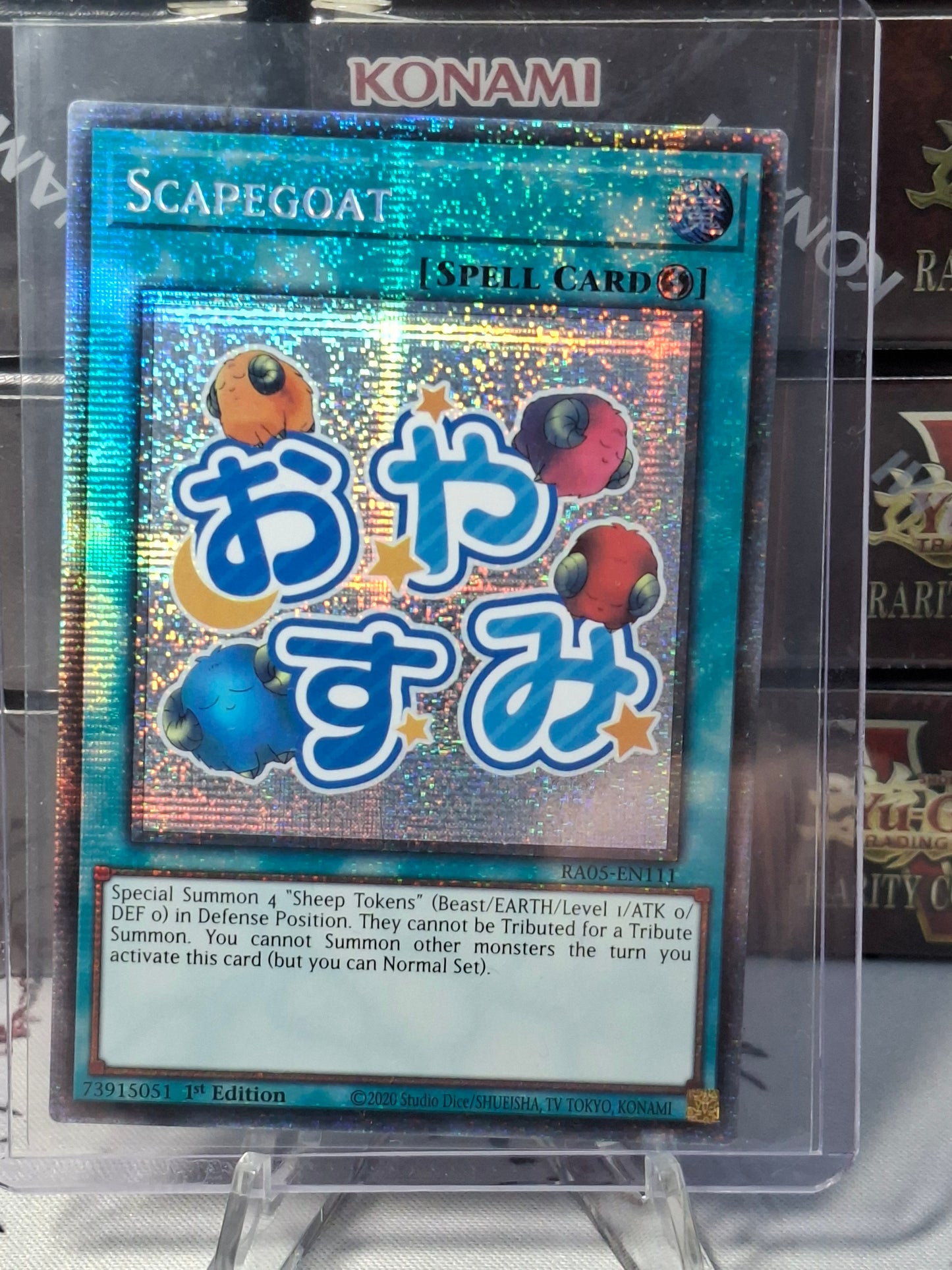 Scapegoat front view
