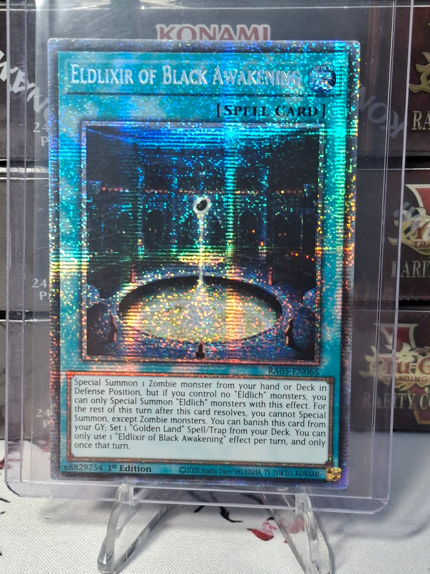Eldlixir of Black Awakening front view