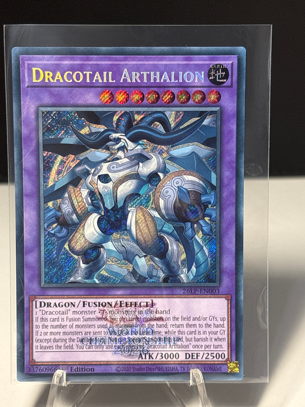 Dracotail Arthalion (Stamped) front view