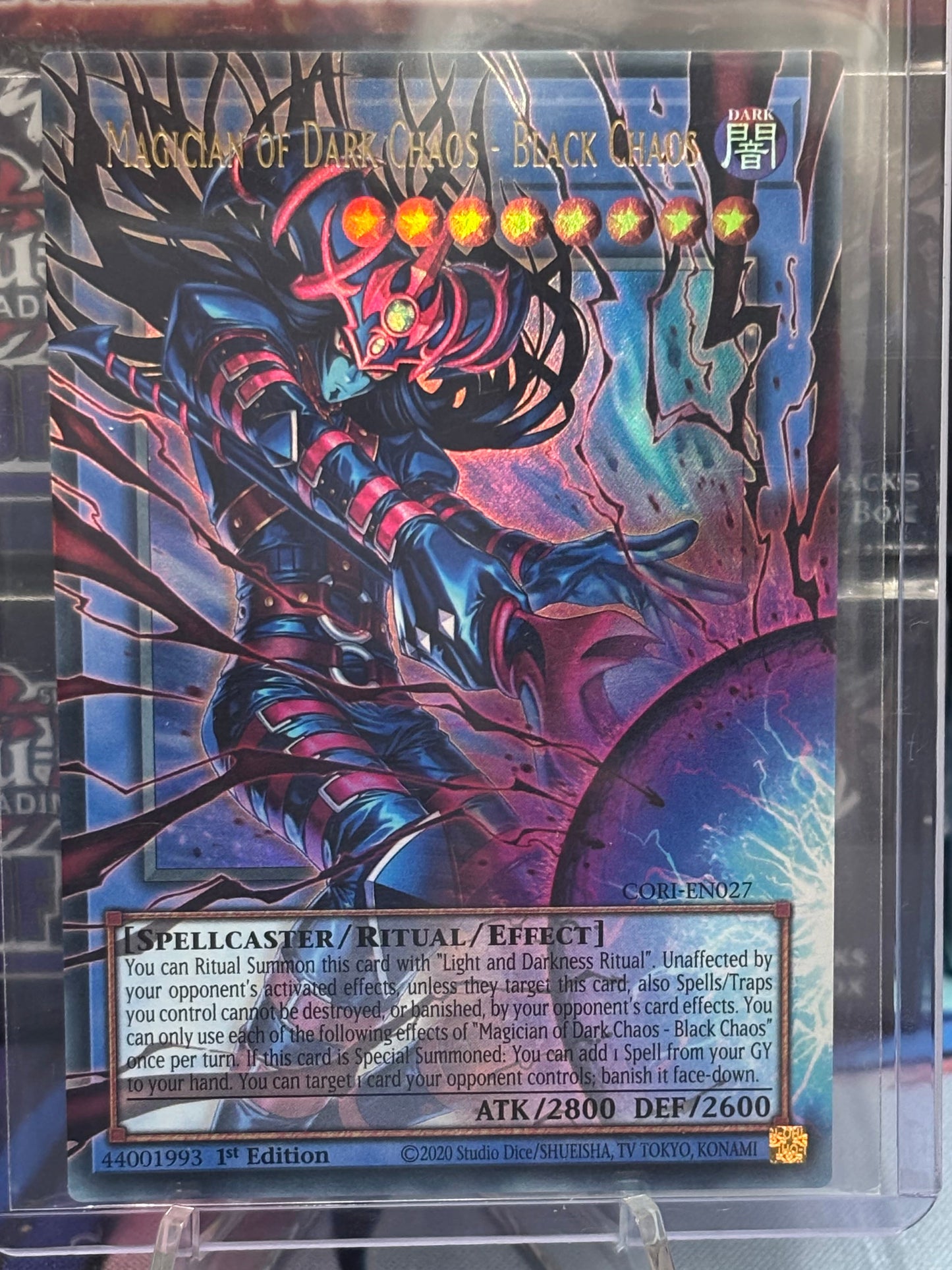 Magician of Dark Chaos - Black Chaos front view