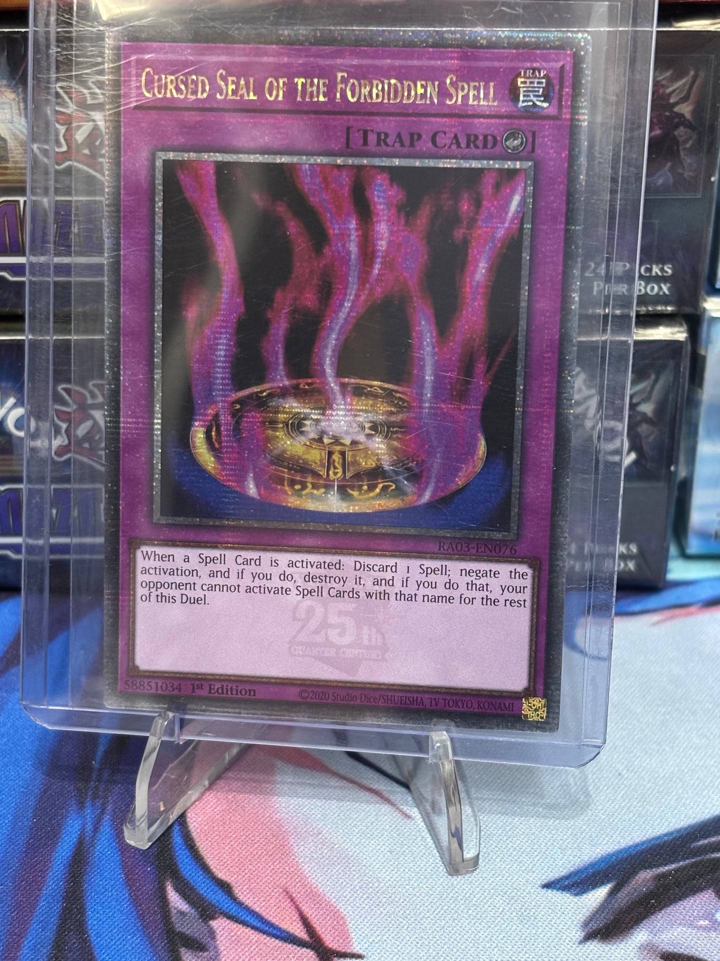 Cursed Seal of the Forbidden Spell front view