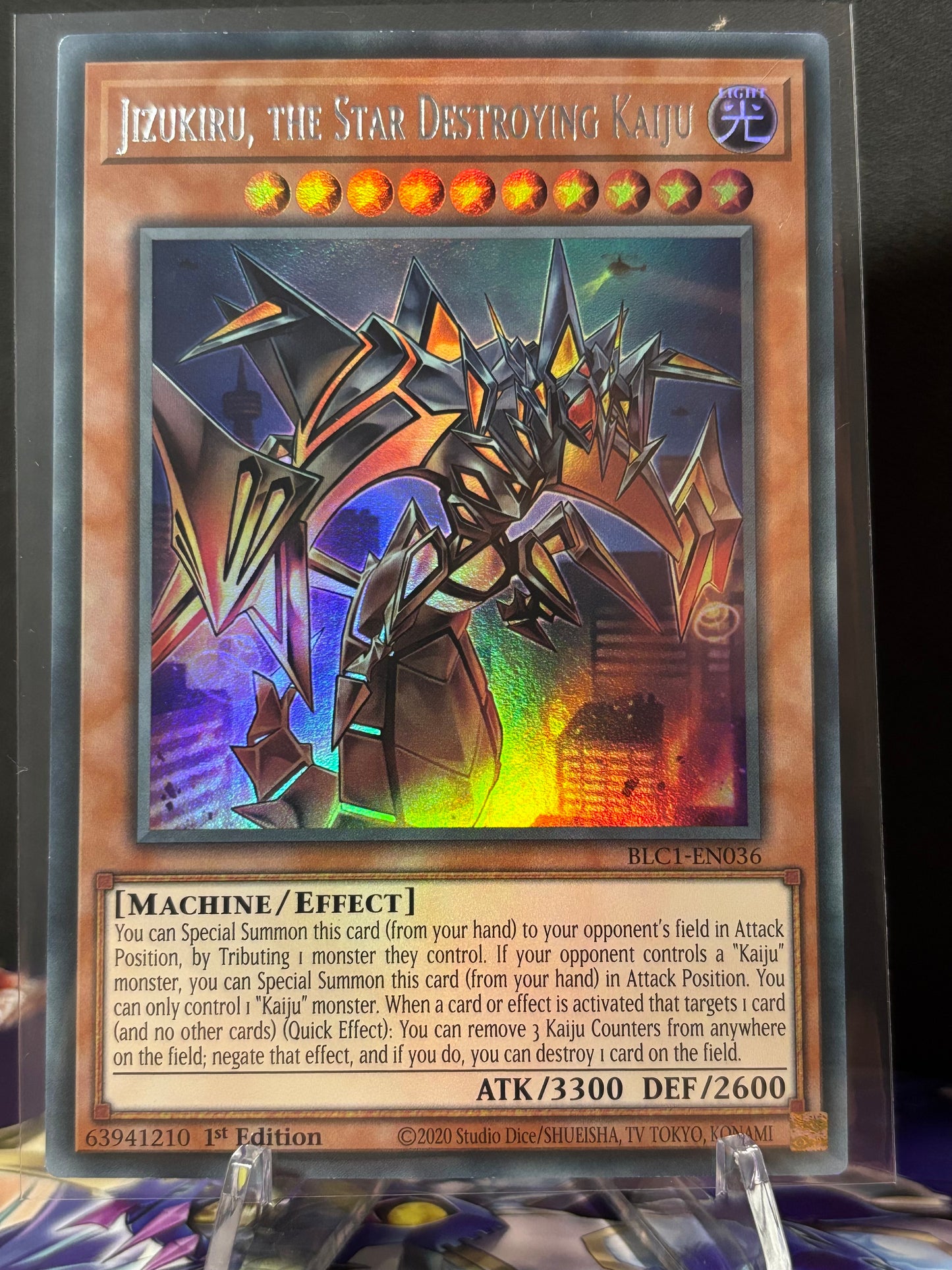 Jizukiru, The Star Destroying Kaiju - BLC1-EN036 (Silver)