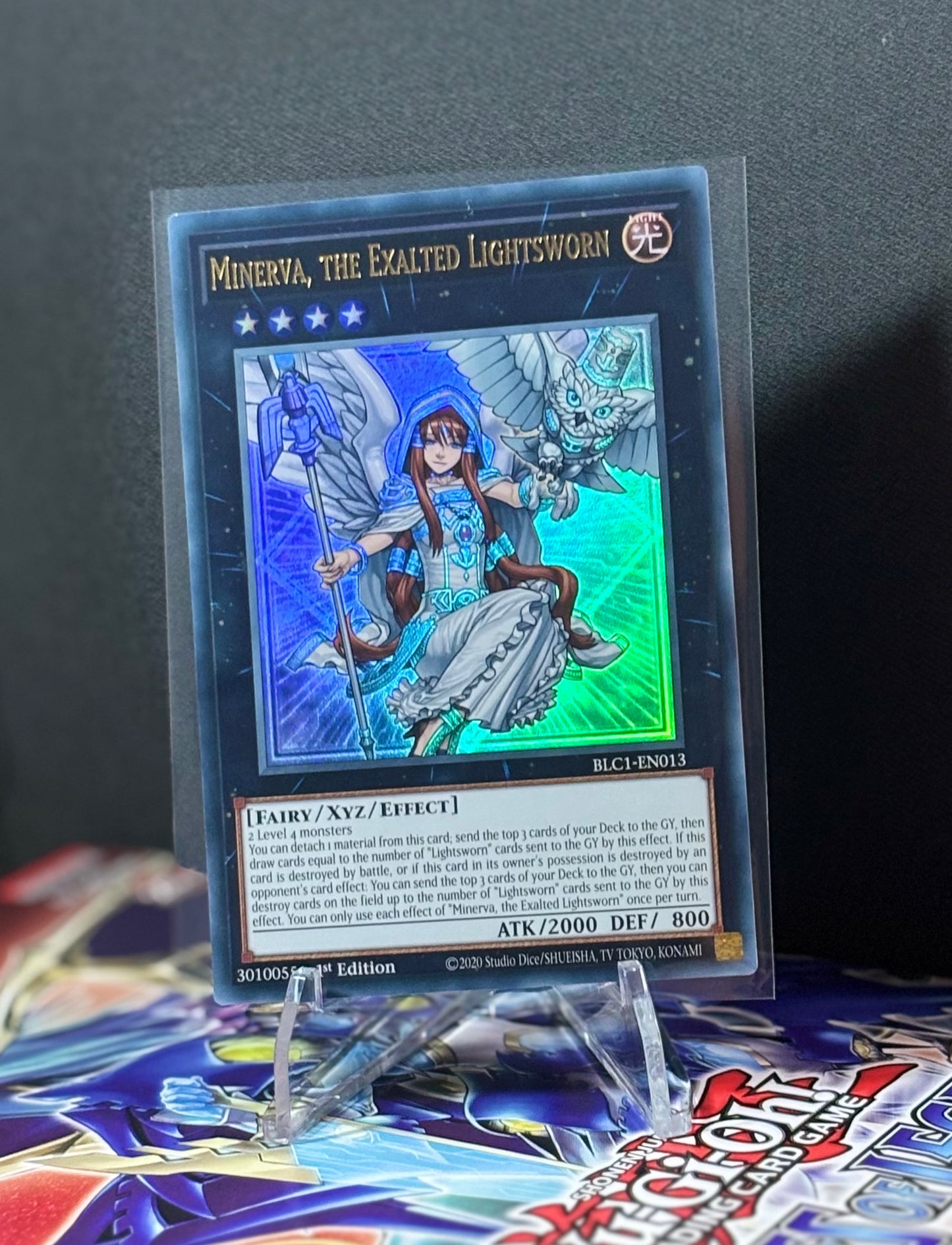 Minerva, The Exalted Lightsworn - BLC1-EN013 (Silver)
