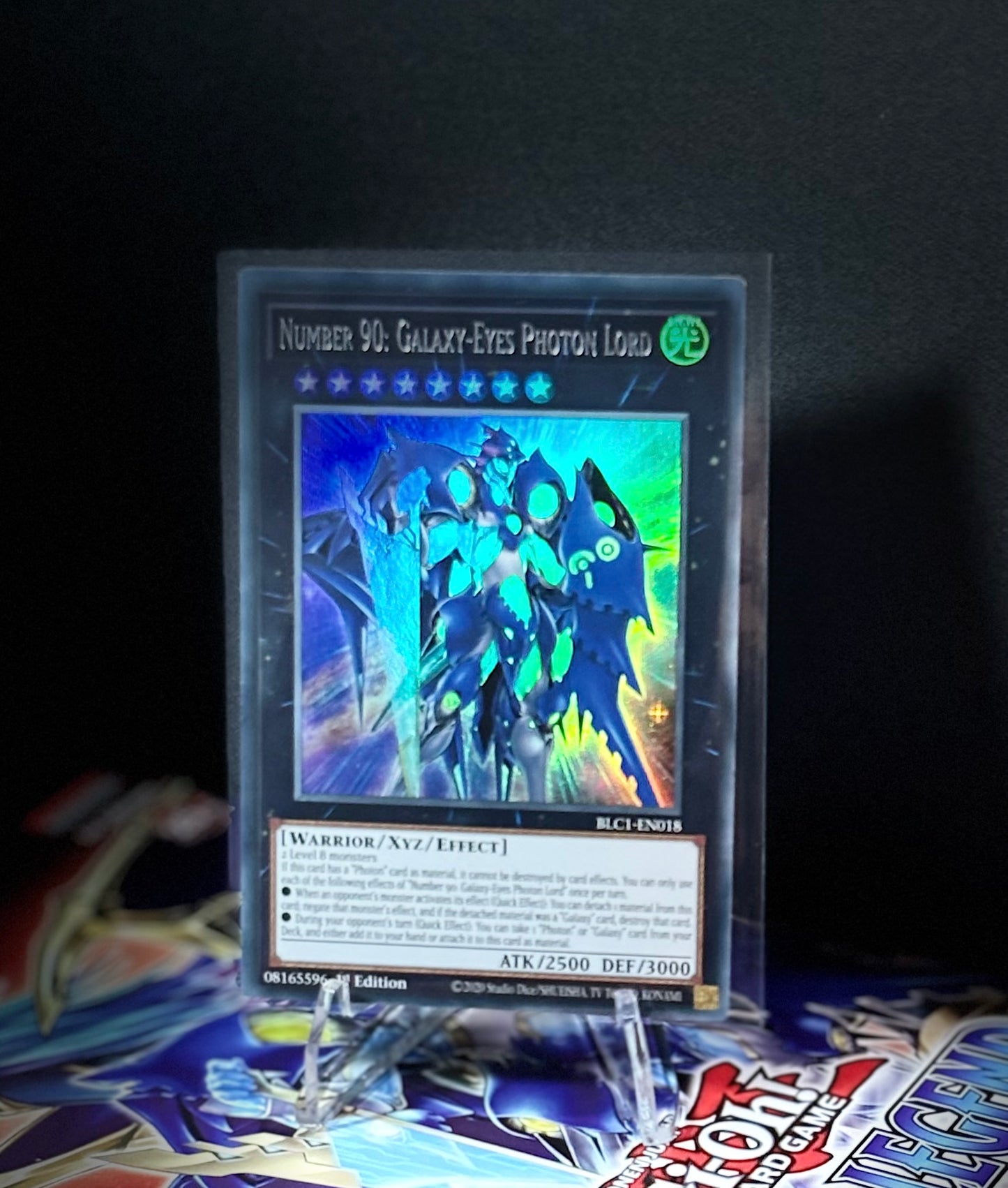 Number 90: Galaxy-Eyes Photon Lord - BLC1-EN018 (Silver)