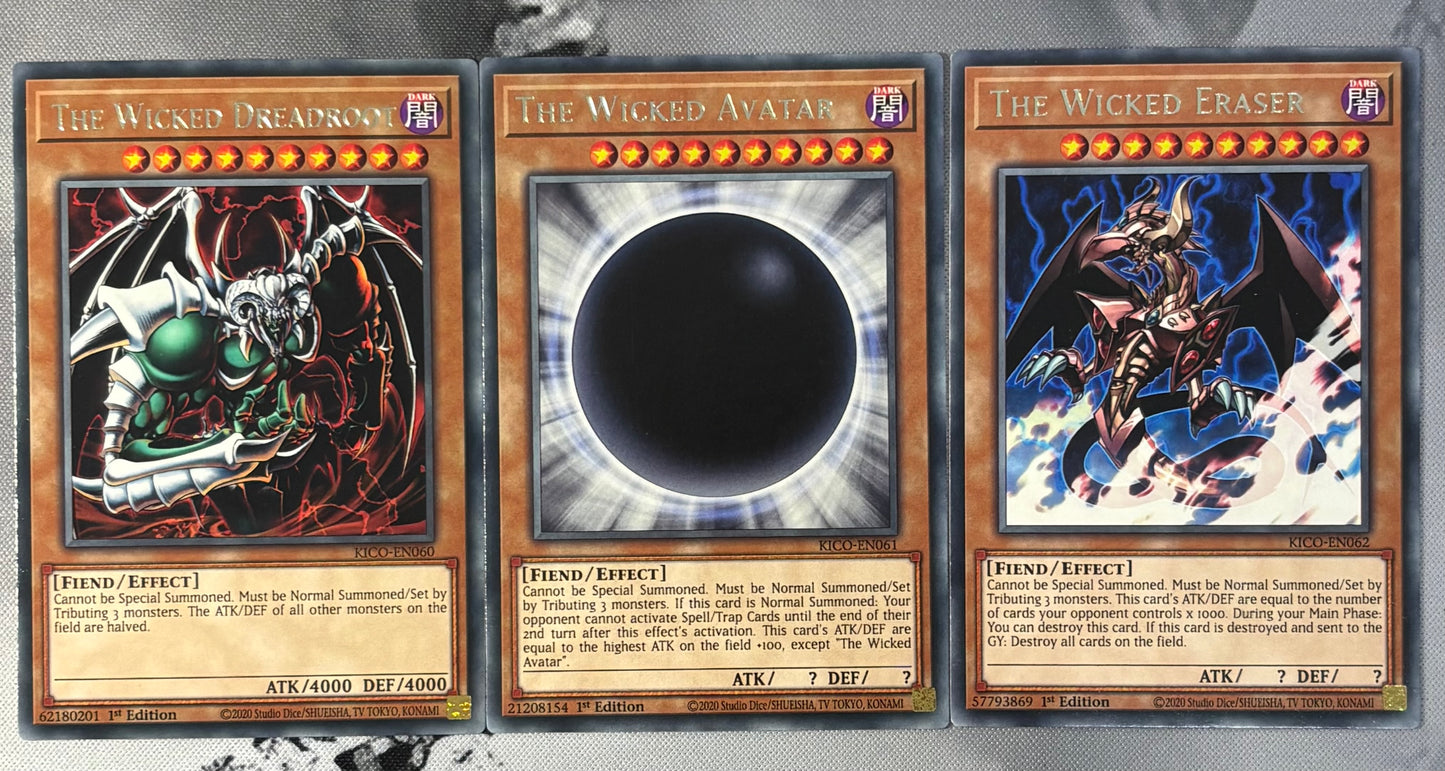 The Wicked Gods Set - Complete Trio