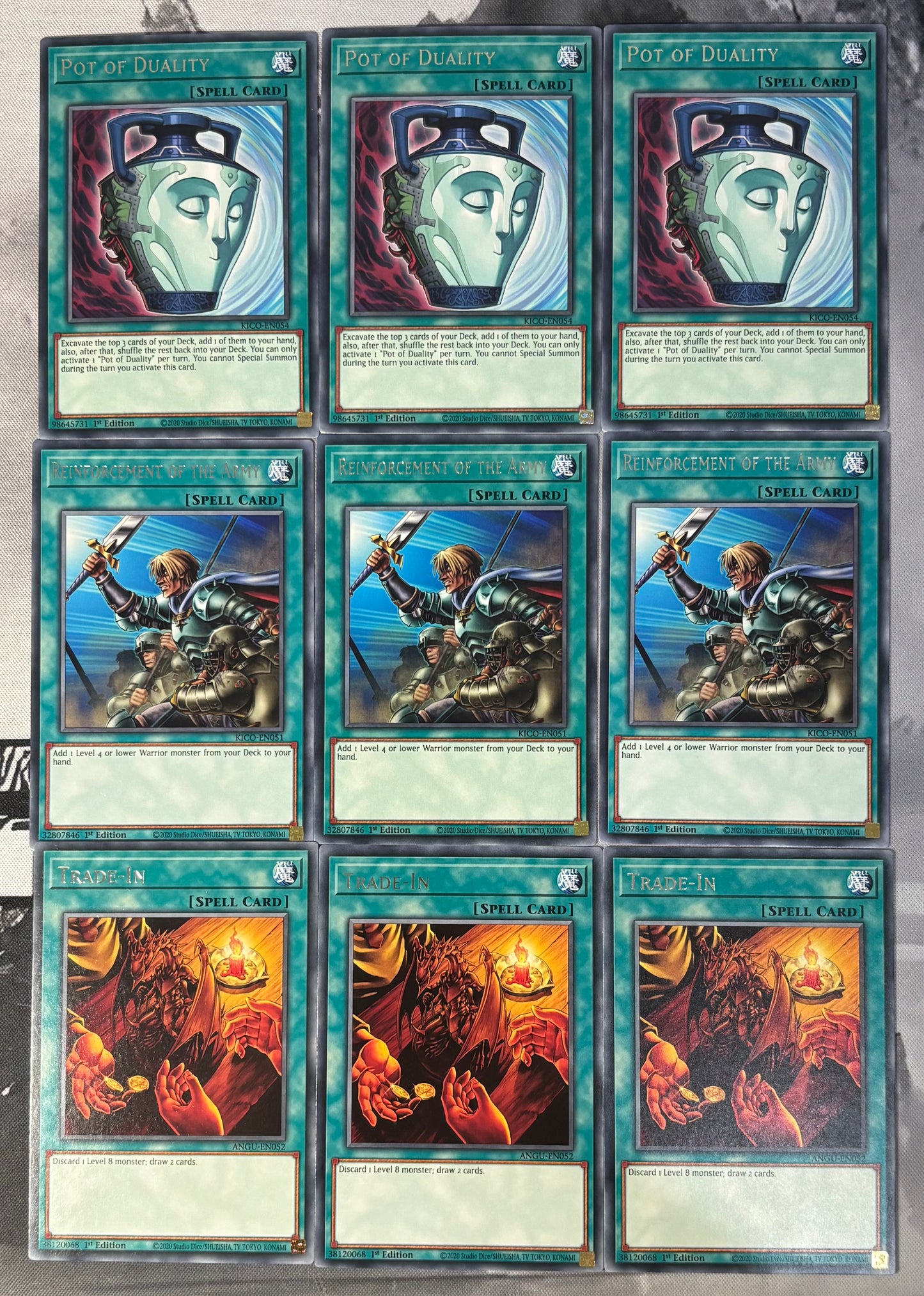 Cycling Spell Cards Playset - Deck Acceleration