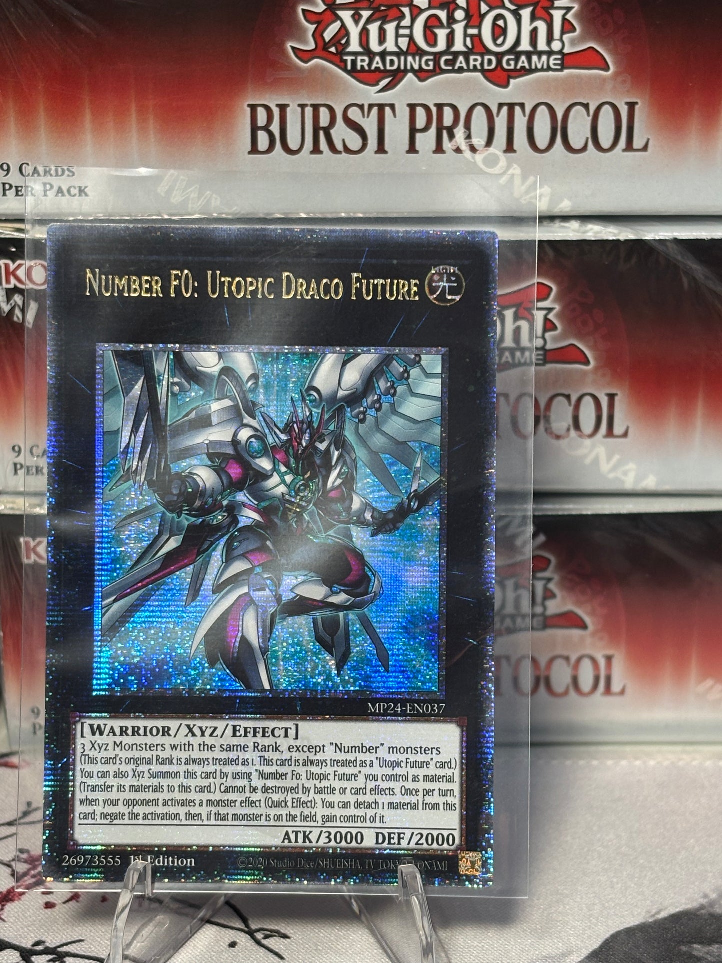 Number F0: Utopic Draco Future front view