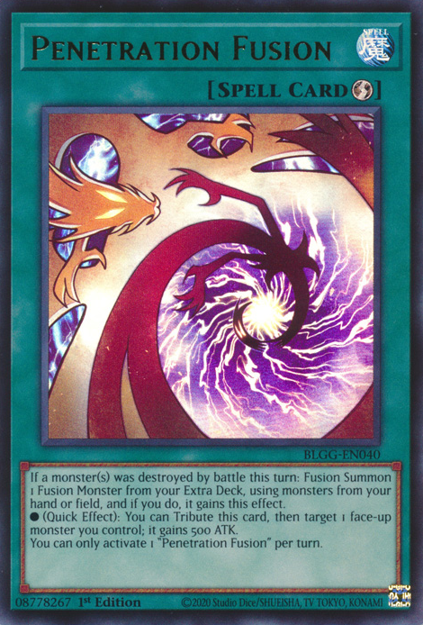 Penetration Fusion front view