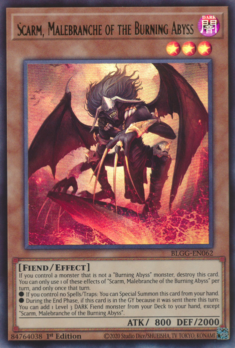 Scarm, Malebranche of the Burning Abyss front view