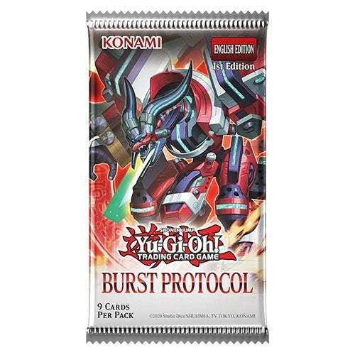 Yu-Gi-Oh Burst Protocol Booster Pack 1st Edition