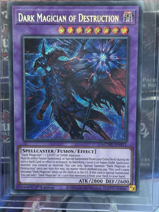Dark Magician of Destruction front view