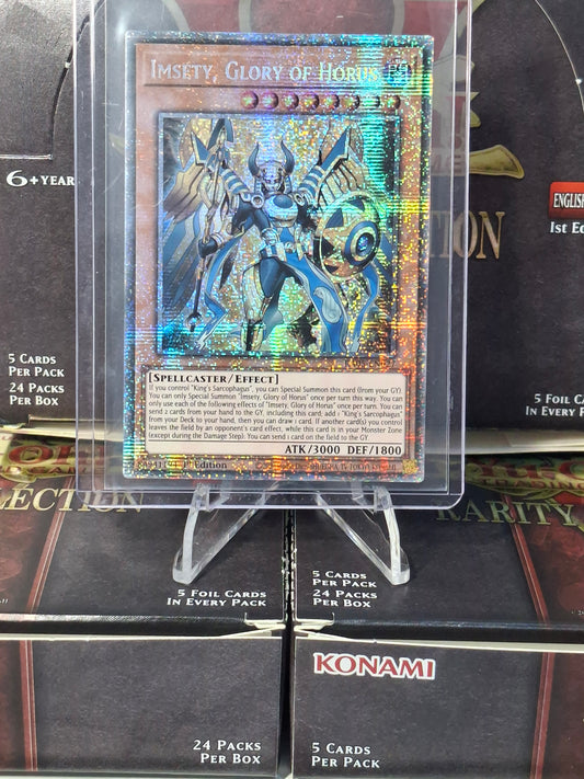 Imsety, Glory of Horus front view