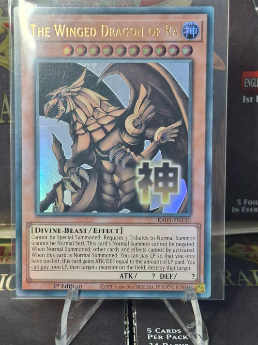 The Winged Dragon of Ra front view
