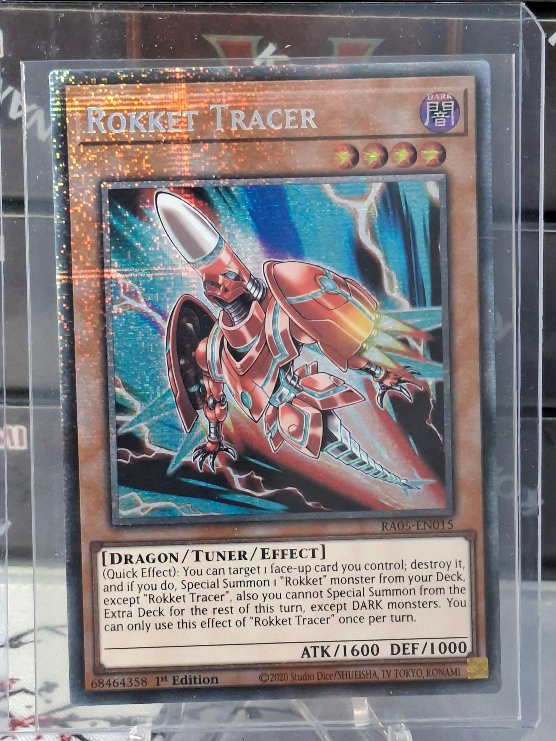 Rokket Tracer front view