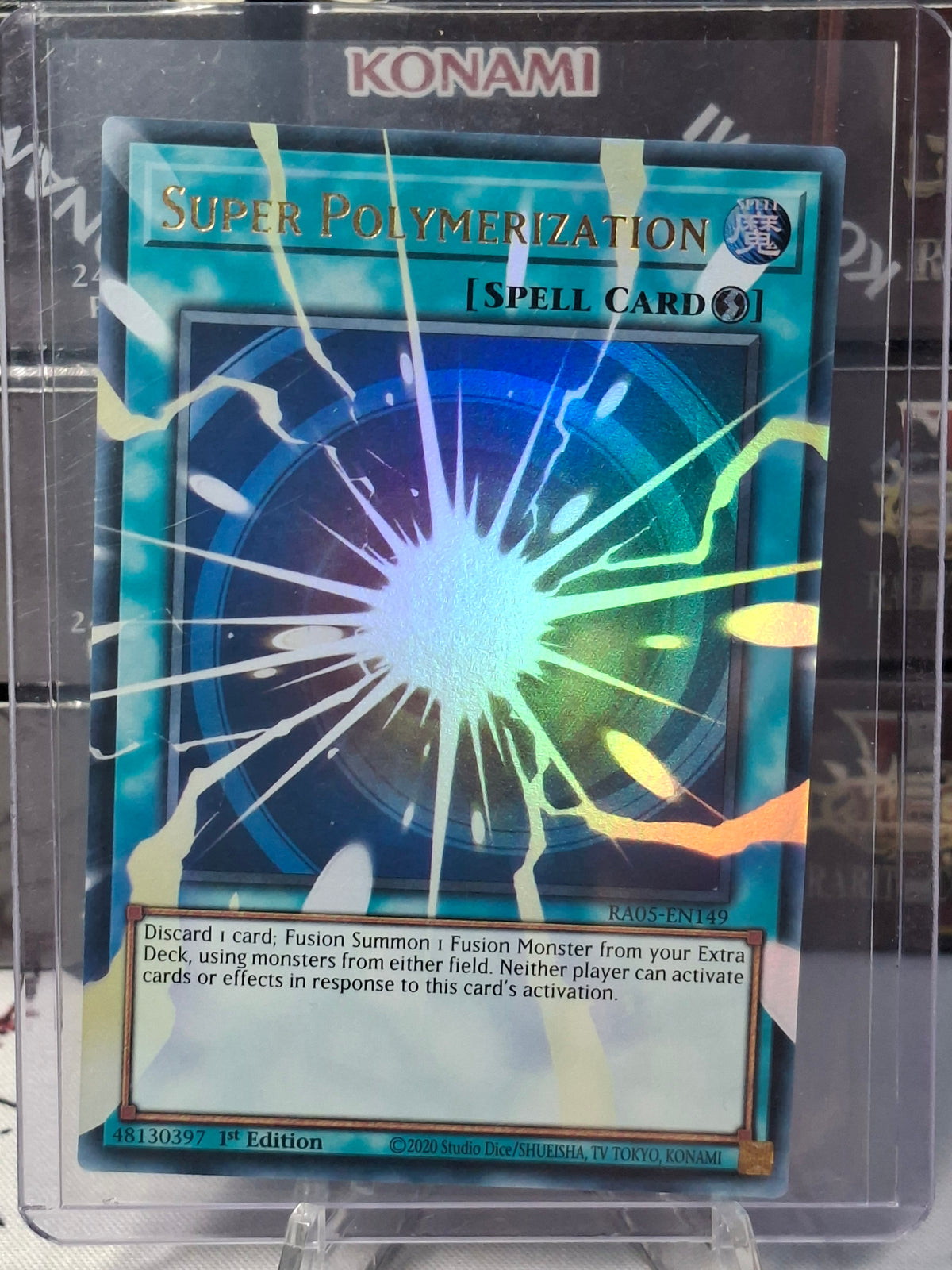 Super Polymerization front view