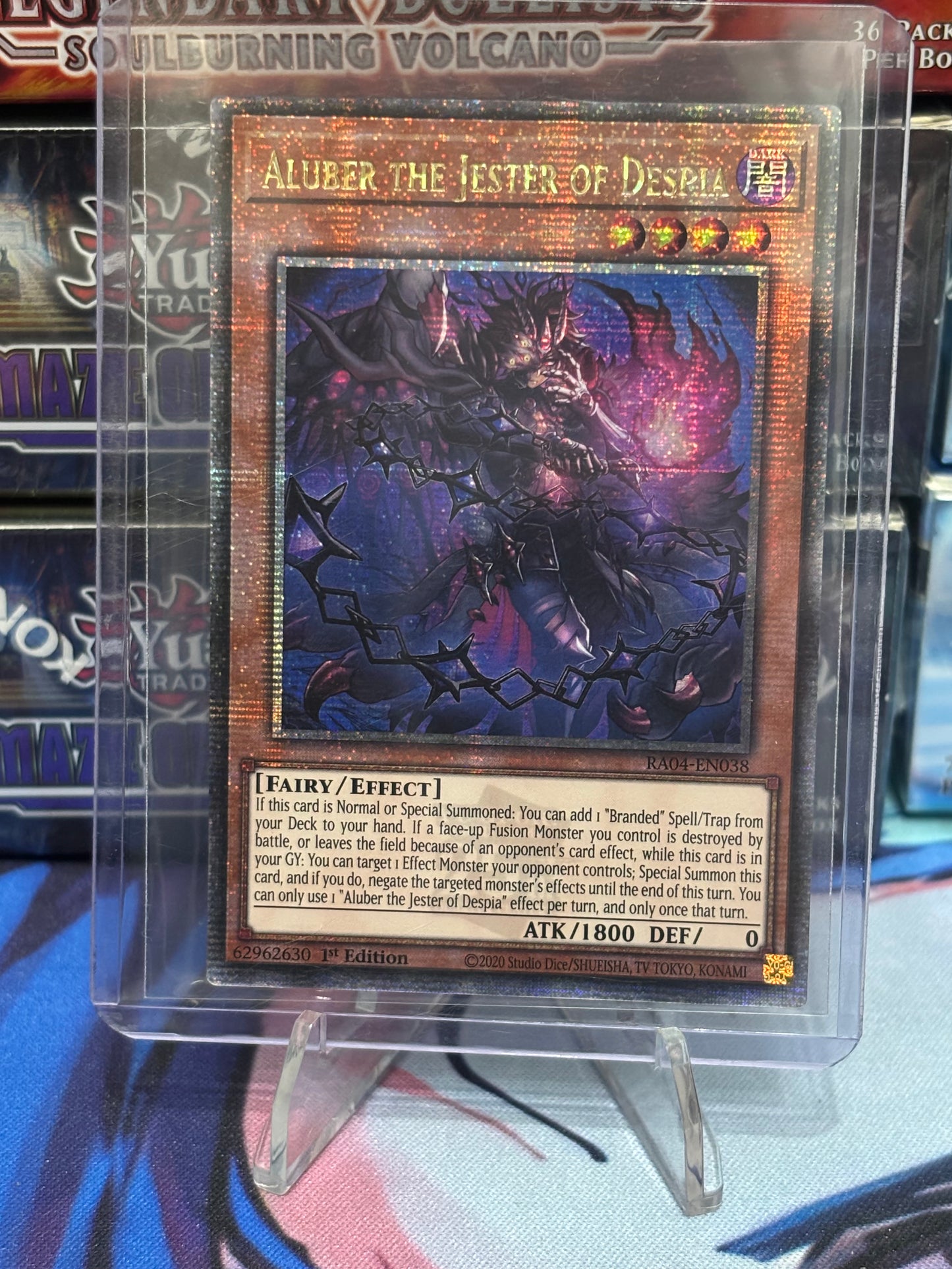 Aluber the Jester of Despia front view