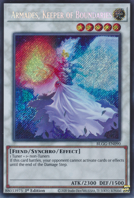 Armades, Keeper of Boundaries front view