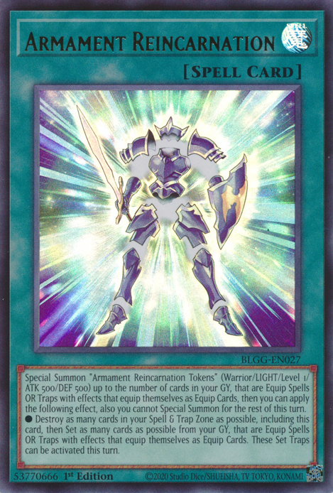 Armament Reincarnation front view