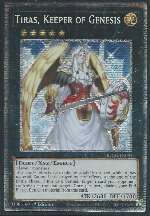 Tiras, Keeper of Genesis front view