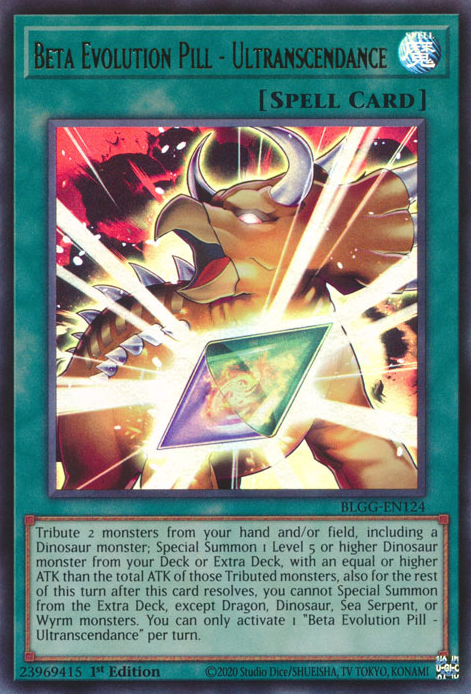Beta Evolution Pill - Ultranscendance front view