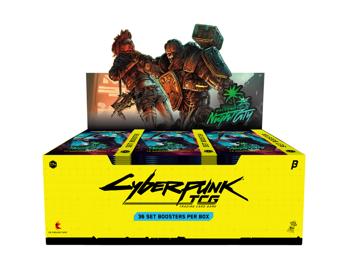Cyberpunk TCG Set 01 - Welcome to Night City (Beta) Booster Box (36x Packs)