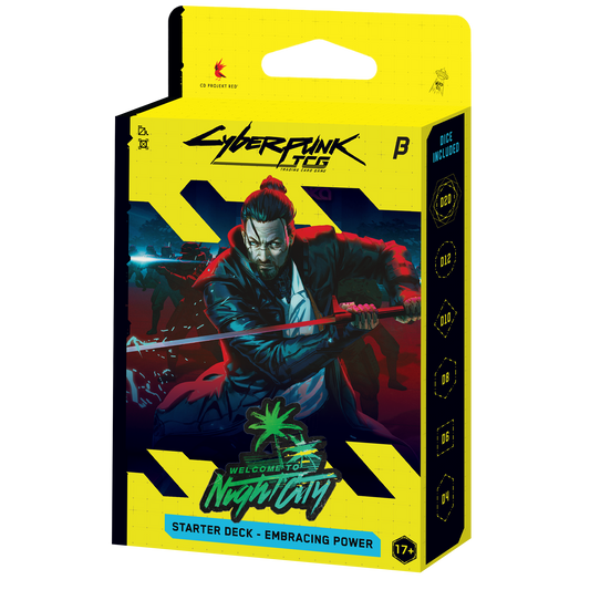 Cyberpunk TCG Starter Deck - Embracing Power (Beta)