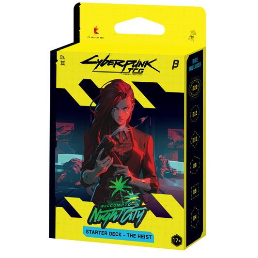 Cyberpunk TCG Starter Deck - The Heist (Beta)