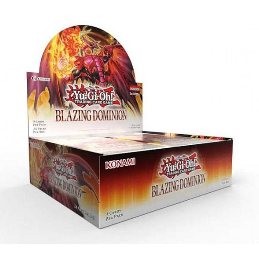 3x Yu-Gi-Oh Blazing Dominion Booster Packs 1st Edition