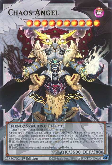 Chaos Angel (extended art) front view