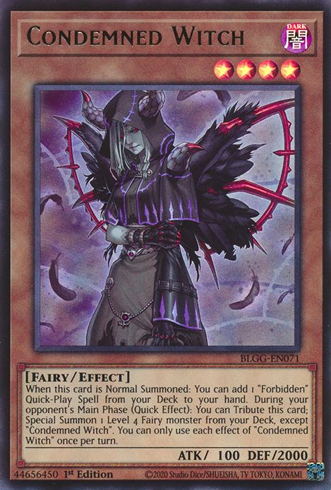 Condemned Witch front view