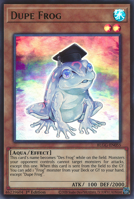 Dupe Frog front view