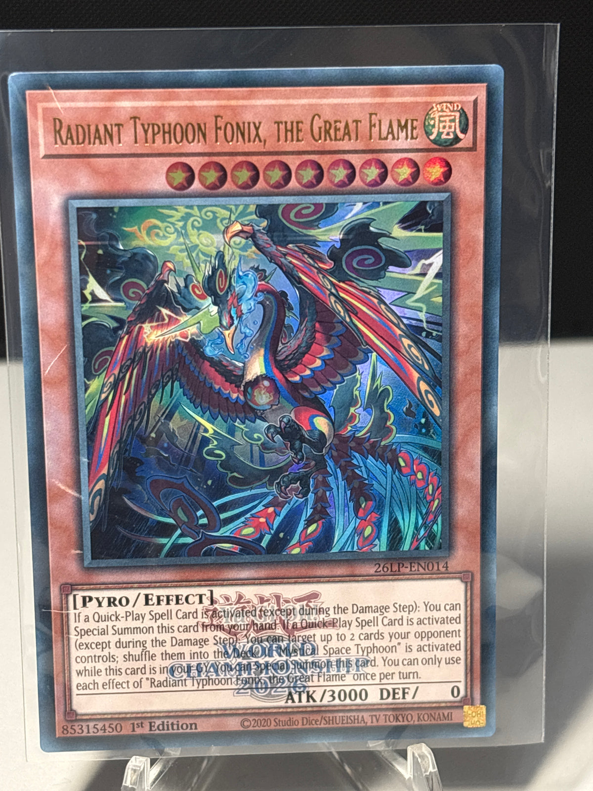 Radiant Typhoon Fonix, The Great Flame front view