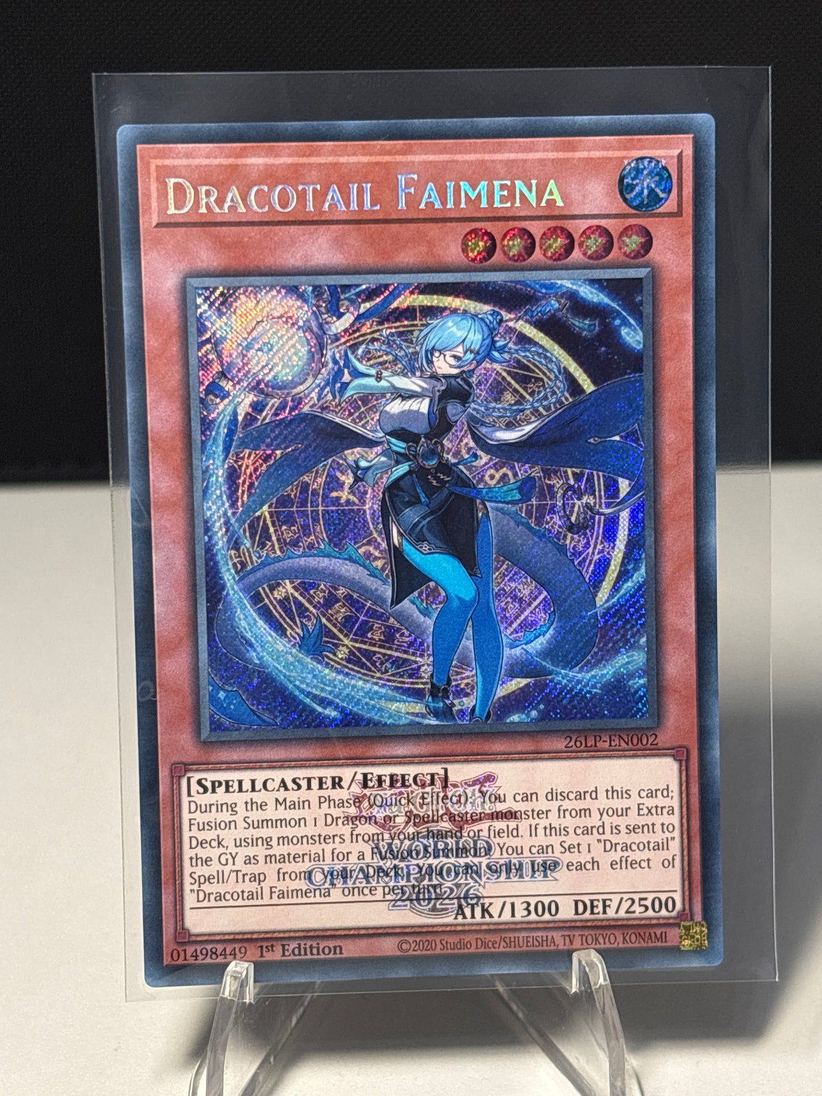 Dracotail Faimena (Stamped) front view