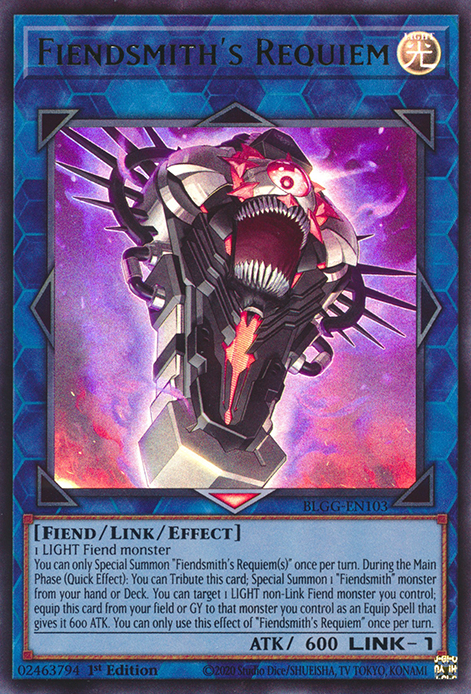 Fiendsmith's Requiem front view