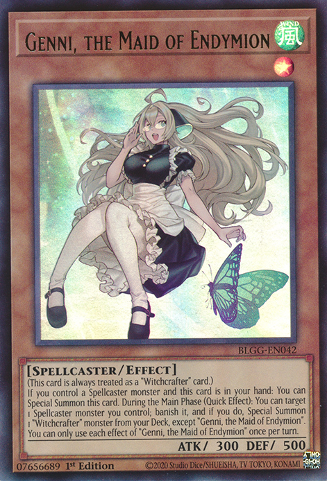 Genni, the Maid of Endymion front view