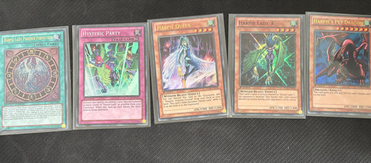 Harpie Lady 5 Card Bundle (All Holo)