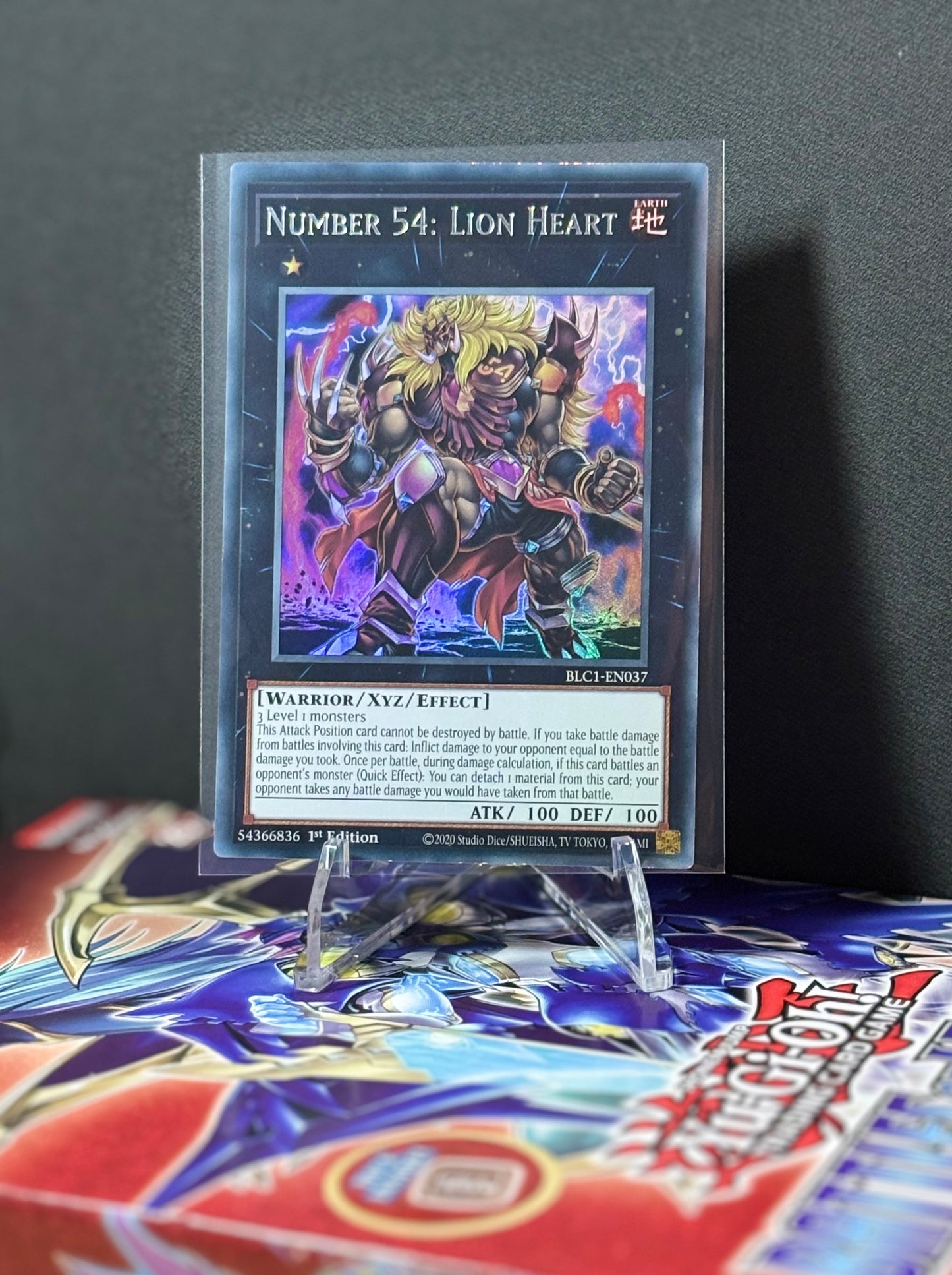 Number 54: Lion Heart - BLC1-EN037 (Silver)